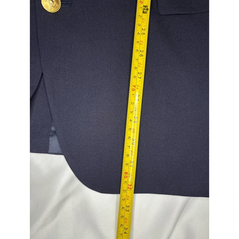 Vintage‎ Polo University Club by Ralph Lauren Blazer Men's 44R Wool Gold Button